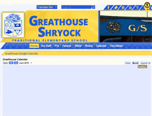 Tablet Screenshot of greathouseshryock.com